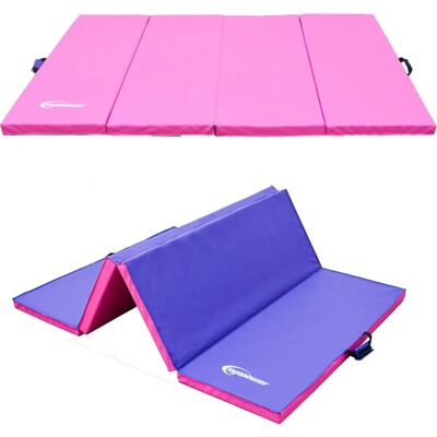 Eyepower 180x115x5cm Esterilla Gimnasia Plegable - Colchoneta Fitness - Sport - Rosa Eyepower 180x115x5cm Esterilla Gimnasia Plegable - Colchoneta Fitness - Sport - Rosa
