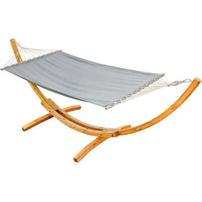 Amanka - Amaca Grande da Giardino con Struttura in Legno - 325cm - Relax in Giardino Amanka - Amaca Grande da Giardino con Struttura in Legno - 325cm - Relax in Giardino