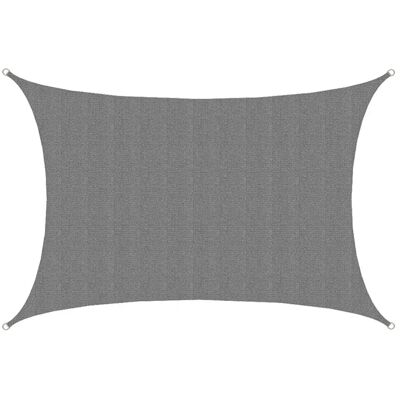 Amanka - Sombrilla solar rectangular 6x4m - Protección solar Amanka - Sombrilla solar rectangular 6x4m - Protección solar