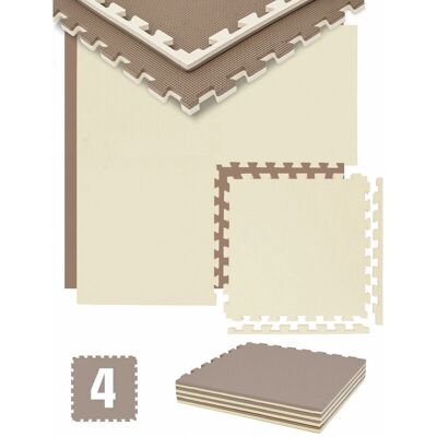 eyepower - 4x50x50 tiles - 50x50 - 2cm - Fitness mat eyepower - 4x50x50 tiles - 50x50 - 2cm - Fitness mat