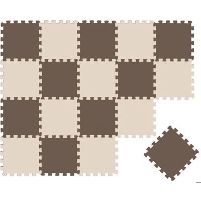 Tapis puzzle bébé 18 pièces - 30x30 antidérapant - Publicité Tapis puzzle bébé 18 pièces - 30x30 antidérapant - Publicité