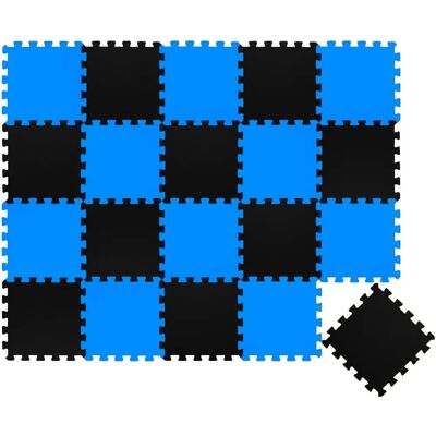 Alfombra de Puzzle LittleTom - 18 Piezas, 30x30 cm, Antideslizante Alfombra de Puzzle LittleTom - 18 Piezas, 30x30 cm, Antideslizante