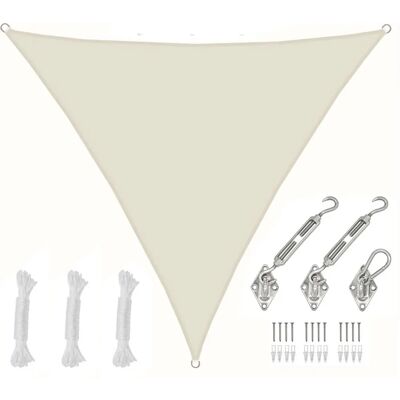 Amanka Modelo 4x4x4 - Vela de Sol Triangular UPF 50+ - Vela de Sombra Amanka Modelo 4x4x4 - Vela de Sol Triangular UPF 50+ - Vela de Sombra