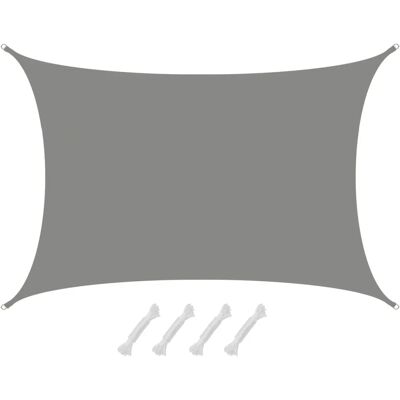 Amanka - 5x6 Vela impermeable - Sombrilla para jardín Amanka - 5x6 Vela impermeable - Sombrilla para jardín