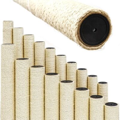 eyepower - M8 Colonna Sisal - 20 cm Beige - Scratch Post eyepower - M8 Colonna Sisal - 20 cm Beige - Scratch Post