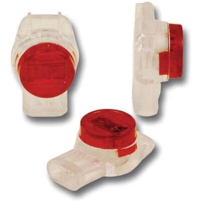 CobiNet 7400210 Roter Leiterverbinder - 3 Adern - 0,4-0,8mm Max CobiNet 7400210 Roter Leiterverbinder - 3 Adern - 0,4-0,8mm Max