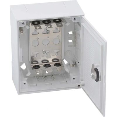 Cobinet 102168 Verteilerbox mit Schloss - IP30 - Kunststoff, 30 DA Cobinet 102168 Verteilerbox mit Schloss - IP30 - Kunststoff, 30 DA