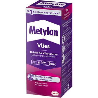 METYLAN MPV20 - Wallpaper Paste - High initial adhesion - Easy to apply - Suitable for all non-woven wallpapers METYLAN MPV20 - Wallpaper Paste - High initial adhesion - Easy to apply - Suitable for all non-woven wallpapers