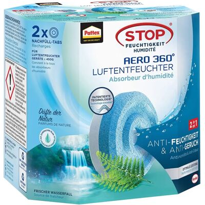 PATTEX Aero 360 Pacco Freschezza Cascata - Deumidificatore PATTEX Aero 360 Pacco Freschezza Cascata - Deumidificatore