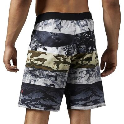 Reebok One Series Sublimated Camo Shorts - Träning Hela Året XS Reebok One Series Sublimated Camo Shorts - Träning Hela Året XS
