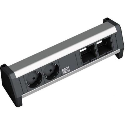 Bachmann 902.011 Steckdosenleiste - 2 Steckdosen Bachmann 902.011 Steckdosenleiste - 2 Steckdosen