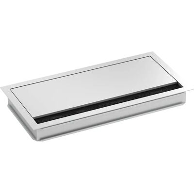 Bachmann 930.320 - Kwadratowa aluminiowa przepustka na kable - Eloxowana Bachmann 930.320 - Kwadratowa aluminiowa przepustka na kable - Eloxowana