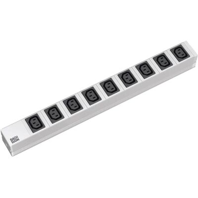 Bachmann Multiprise - 9 Prises - Montage en rack 1U - 48,3cm - Publicité Bachmann Multiprise - 9 Prises - Montage en rack 1U - 48,3cm - Publicité