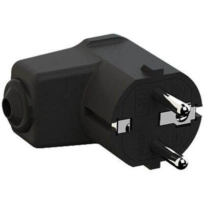 Bachmann 960.102 Stecker Type F - Schwarz Bachmann 960.102 Stecker Type F - Schwarz