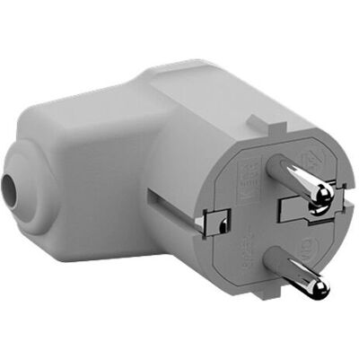 Adaptador de enchufe de corriente Bachmann 960.302 Tipo F Gris Adaptador de enchufe de corriente Bachmann 960.302 Tipo F Gris