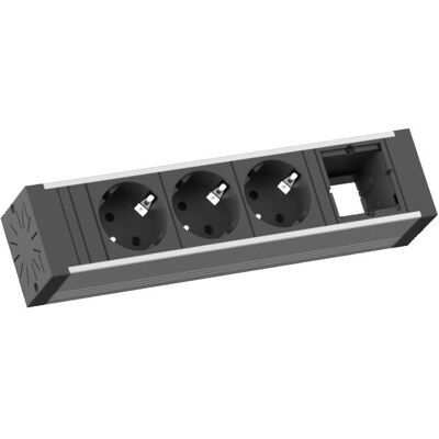 Bachmann VENID Extension de puissance - 3 prises, 0,2m - Intérieur - Noir Bachmann VENID Extension de puissance - 3 prises, 0,2m - Intérieur - Noir