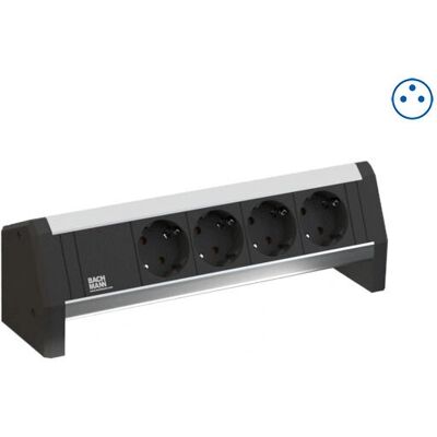 Bachmann - Desk 1 - 4 AC-Steckdosen - Steckdosenleiste Bachmann - Desk 1 - 4 AC-Steckdosen - Steckdosenleiste
