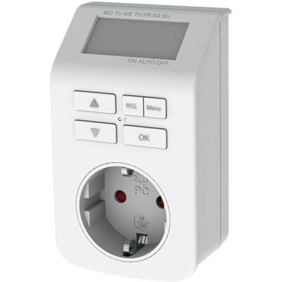Bachmann Digitaler Zeitschalter - Automatischer Netzschalter - 230V - 3680W Bachmann Digitaler Zeitschalter - Automatischer Netzschalter - 230V - 3680W