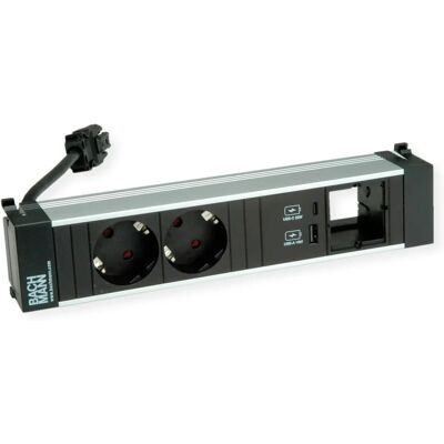 Bachmann Power Frame 4-fach Steckdosenleiste mit USB - Mehrfachstecker Bachmann Power Frame 4-fach Steckdosenleiste mit USB - Mehrfachstecker