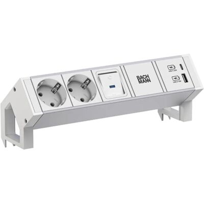 Bachmann BACH 937.404 - Regleta con USB Doble Bachmann BACH 937.404 - Regleta con USB Doble