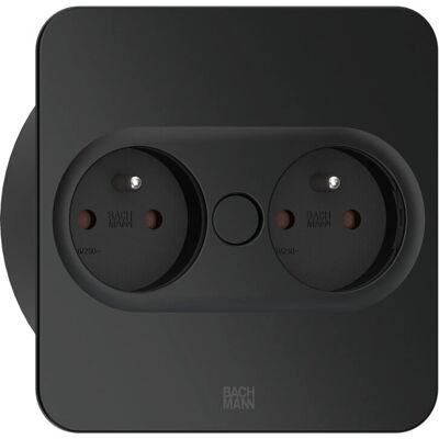 Bachmann 946.103 Enchufe de Pared Acero Inoxidable - Socket Outlet Bachmann 946.103 Enchufe de Pared Acero Inoxidable - Socket Outlet
