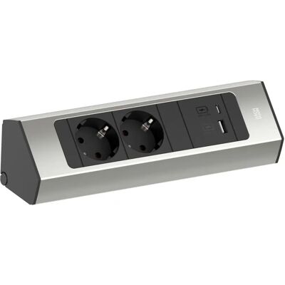 Bachmann BACH 932.002 - Regleta de corriente - Acero inoxidable Bachmann BACH 932.002 - Regleta de corriente - Acero inoxidable