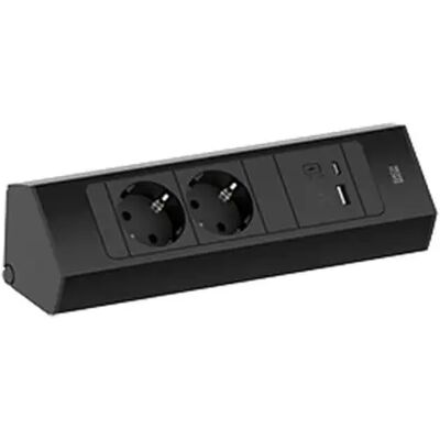 Bachmann Modell CASIA 2 Steckdosenleiste - 2 Steckdosen, USB-Ladegerät Bachmann Modell CASIA 2 Steckdosenleiste - 2 Steckdosen, USB-Ladegerät