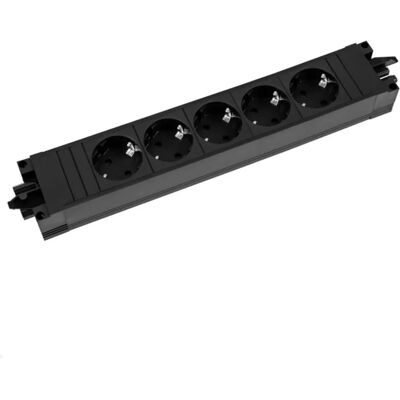 Bachmann 906.18821 Tipo F Negro - Enchufe eléctrico Bachmann 906.18821 Tipo F Negro - Enchufe eléctrico