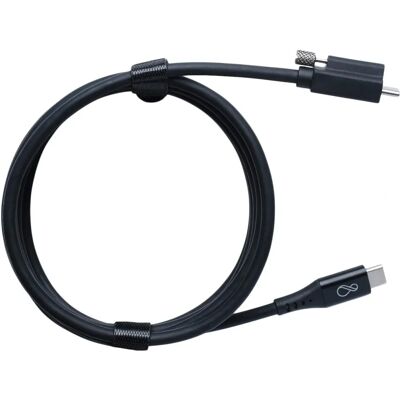 Bachmann ochno usb-c kabel mit schraube 2.0m schwarz - USB Kabel Bachmann ochno usb-c kabel mit schraube 2.0m schwarz - USB Kabel