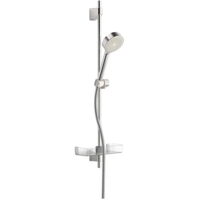 Hansa - Wand-Duschset Basicjet - 764mm - Anti-Kalk-Technik - 1-Strahl Hansa - Wand-Duschset Basicjet - 764mm - Anti-Kalk-Technik - 1-Strahl