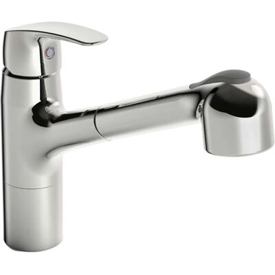 Hansa Hansapinto Chrom Küchenarmatur mit herausziehbarer Brause Hansa Hansapinto Chrom Küchenarmatur mit herausziehbarer Brause