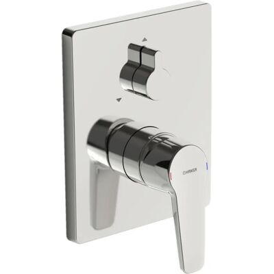 Hansa HANSAPOLO Mixer de baie/dus cu dispozitiv de siguranță montat pe perete - Cromat Hansa HANSAPOLO Mixer de baie/dus cu dispozitiv de siguranță montat pe perete - Cromat