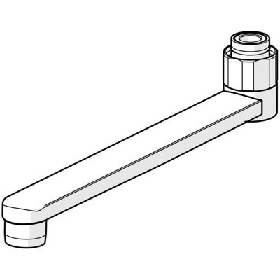 Hansa Modell 59914471 Schwenkbarer Messing Auslauf - Auslauf Hansa Modell 59914471 Schwenkbarer Messing Auslauf - Auslauf