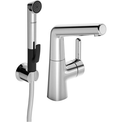 Robinet Hansa Hansadesigno Cromat - Proiecție 151mm - Mânere single Robinet Hansa Hansadesigno Cromat - Proiecție 151mm - Mânere single