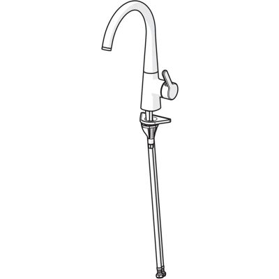 Robinet de bucătărie Hansa Hansadesigno - Proiecție 219mm - Cromat - Monocomandă Robinet de bucătărie Hansa Hansadesigno - Proiecție 219mm - Cromat - Monocomandă