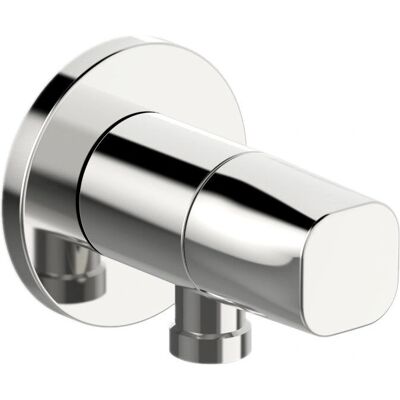 Hansa - Wandanschlussbogen - Chrom - Messing - 75 mm - EN1717 Hansa - Wandanschlussbogen - Chrom - Messing - 75 mm - EN1717