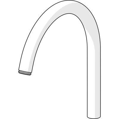 Hansa 59914498 - Drehbarer Auslauf - Wasserhahn Auslauf Hansa 59914498 - Drehbarer Auslauf - Wasserhahn Auslauf