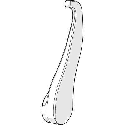 ALESSI Swan von HANSA 59914507 Chrom Temperaturregler - Temperaturregler ALESSI Swan von HANSA 59914507 Chrom Temperaturregler - Temperaturregler