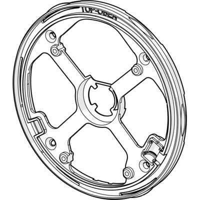 Hansa 59914554 Rosettenträger - Türbeschlag Hansa 59914554 Rosettenträger - Türbeschlag
