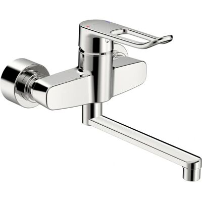 Hansa Hansaclinca Armatur - Wandmontage, 277mm Ausladung, Chrom Hansa Hansaclinca Armatur - Wandmontage, 277mm Ausladung, Chrom