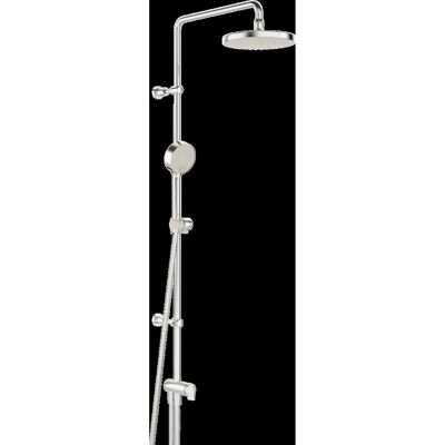 Hansa Hansabasicjet Duschsystem - 200mm Rundkopf, Flexible Schläuche Hansa Hansabasicjet Duschsystem - 200mm Rundkopf, Flexible Schläuche
