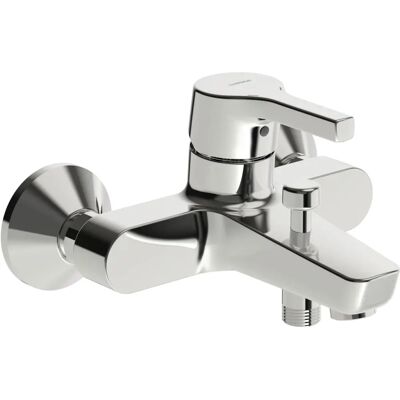 HANSA Hansapaleno Badewannenmischer - Wandmontage, 164mm Ausladung, Chrom HANSA Hansapaleno Badewannenmischer - Wandmontage, 164mm Ausladung, Chrom