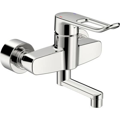 HANSA Hansaclinca Wandmontage Waschtischmischer - 177 mm Projektion - Chrom HANSA Hansaclinca Wandmontage Waschtischmischer - 177 mm Projektion - Chrom