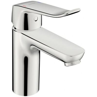 Mezclador de lavabo de una palanca HANSACLINICA - Montaje en pared - Cromo Mezclador de lavabo de una palanca HANSACLINICA - Montaje en pared - Cromo