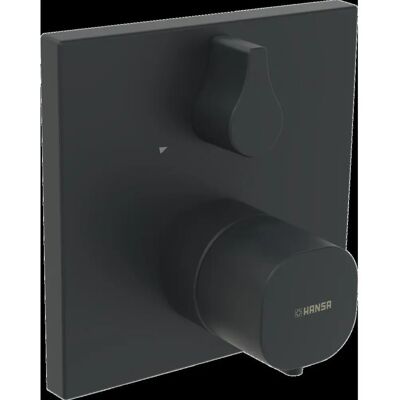 Hansa Wandmontage Thermostat in Matt-Schwarz - Duschen Thermostat Hansa Wandmontage Thermostat in Matt-Schwarz - Duschen Thermostat
