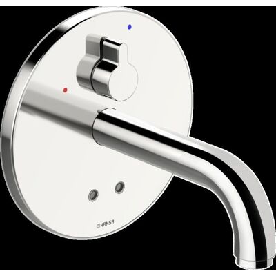Robinet Bluetooth sans contact HansaElectra - Capteur, Projection 170 mm - Publicité Robinet Bluetooth sans contact HansaElectra - Capteur, Projection 170 mm - Publicité