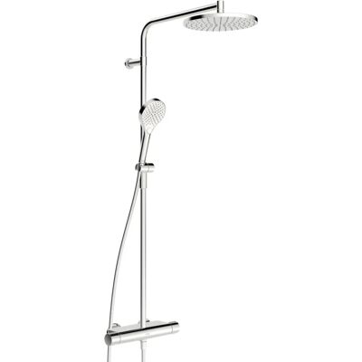 Hansa HANSAVIVA Thermo Cool Regenbrause-Set - Duschmischer Hansa HANSAVIVA Thermo Cool Regenbrause-Set - Duschmischer