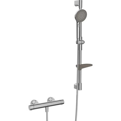 Sistem de duș Hansa Prisma 48130421 Termostat Cromat Sistem de duș Hansa Prisma 48130421 Termostat Cromat