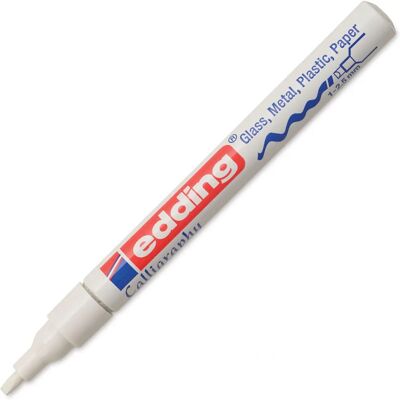 edding 753 Weiß Glanzlack-Marker - Lackmarker edding 753 Weiß Glanzlack-Marker - Lackmarker