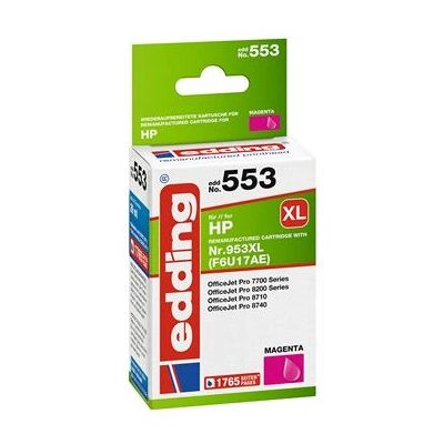 Edding 18-553 Magenta Inktcartridge - Hoge capaciteit Edding 18-553 Magenta Inktcartridge - Hoge capaciteit